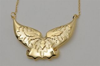 Jules Smith BFF Wings Necklace Gold Gunmetal