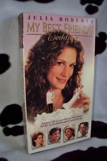 My Best Friends Wedding Julia Roberts VHS Movie 043396827233