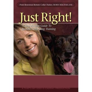 Dog Just Right Dog Obedience Behavior Modification Training DVD