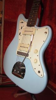 Vintage Original 1963 Fender Jazzmaster Blue Refin Pre CBS w/ original