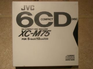 JVC CD Changer 6 Disc Cartridge for Home or Car Audio