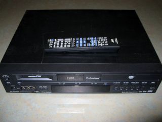 Used JVC SR DVM700 DV HDD DVD Recorder Mini DV with Remote Works Great