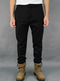 Balmain 12ss Black Crotch Short Reverse Bermuda Wool Trousers 2599