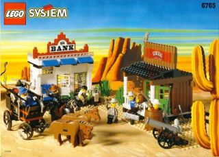Lego 6765 Gold City Junction Wild West New Unopened