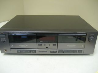 Vintage JVC TD W207 Dual Cassette Deck 536