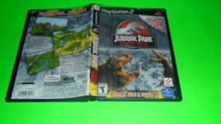 Jurassic Park Operation Genesis PlayStation 2 PS2 Case Only