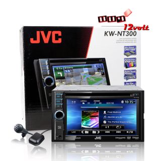 JVC KW NT300 In Dash 6.1 Touchscreen LCD CD/ /USB/Navigation