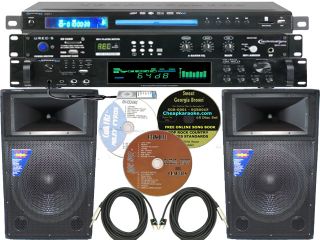 KARAOKE DJ SYSTEM CDG DIGITAL USB DRIVE PLAYER STUDIO RECORDER MACHINE