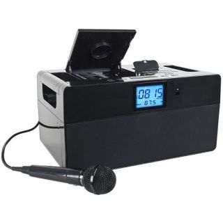 The Singing Machine ISM 370 Karaoke System Alarm Clock Radio Remote