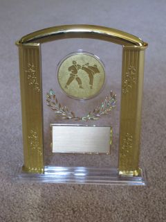 Karate or Any Sport 7 Acrylic Award Trophy Free Custom Engraving