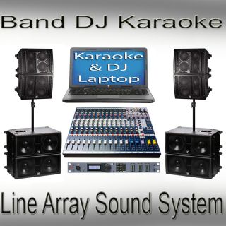 BAND KARAOKE DJ PA PRO SOUND SYSTEM YORKVILLE PARALINE PSA1 EQUIPMENT