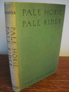 RARE Pale Horse Pale Rider Katherine Anne Porter