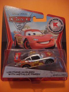 Kasias Disney Pixar Cars 2 Kmart Silver Racer Series Lightning
