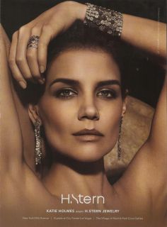 Katie Holmes H Stern Jewelry Advertisement 2012 Magazine Print Ad