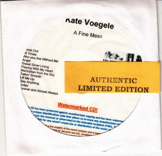 Kate Voegele Limited Edition CD