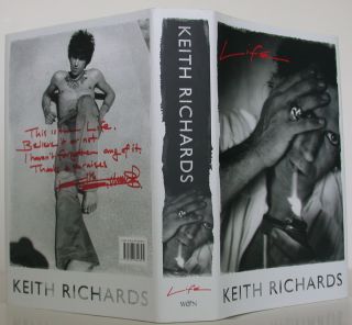Keith Richards Life Exclusive Special Signed Edition