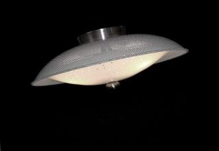 VINTAGE ATOMIC EAMES MID CENTURY MODERN UFO FLYING SAUCER CEILING