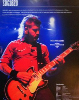 Bill Kelliher Yamaha Guitar Picture Page Ad Mastodon SBG1820