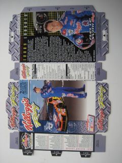 Terry Labonte NASCAR 5 Kelloggs Photo Folds to A Box