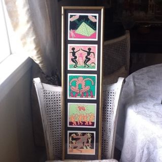 Keith Haring Pop Art Fertilitysuite Complete Set of 5 Tony Shafrazi