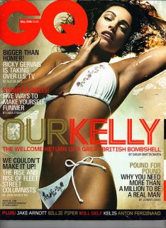 Kelly Brook UK GQ Magazine 5 06 Ricky Gervais