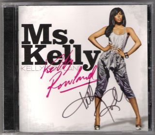 Kelly Rowland Signed MS Kelly Autograph Album CD
