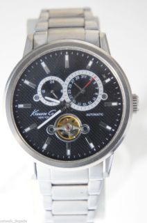 Kenneth Cole Watch Automatic KC3890 Black Dial Watch