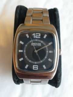 KENNETH COLE Reaction Watch Stainless Steal Caseback 2035 Movement
