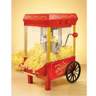 Nostalgia Electrics Old Fashioned Kettle Popcorn Maker KPM508