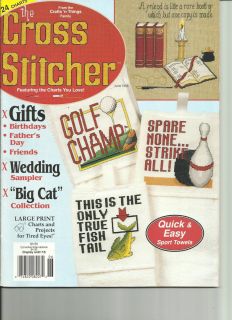 The Cross Stitcher Cross Stitch Magazine June 1995