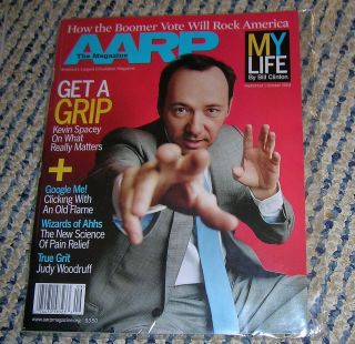 AARP Magazine Kevin Spacey New Sept Oct 2004 Bill Clinton Article Too