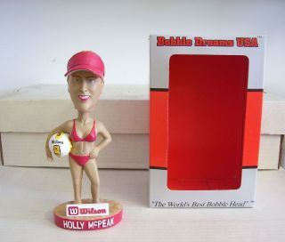 Holly McPeak Olympic Volleyball Player Bobble Bobblehead sponsored by
