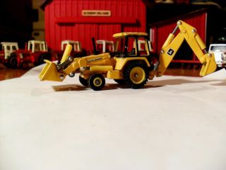 64 Ertl Farm Toy John Deere Tractor Back Hoe Construction