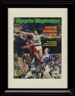 Framed Kevin McHale Sports Illustrated Autograph Print