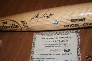 Kevin Jarvis Signed Game Used Bat w COA