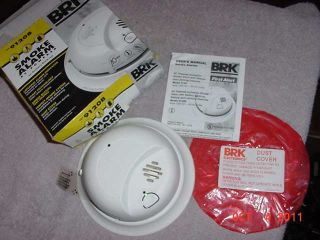 BRK 9120B Smoke Detector Alarm 120 Volt Battery Back Up 