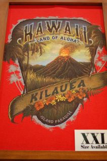 New Hawaii T Shirt Kilauea Volcano Big Island Aloha XL