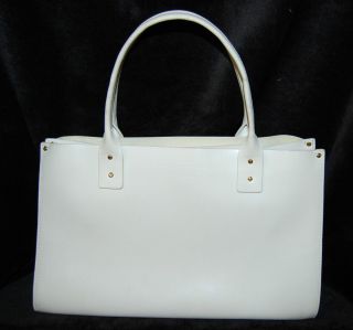 Kate Spade Leather White London Kieran Purse Tote Handbag Bag