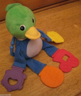 Kids II Baby Einstein Gym Link Toy Plush Duck Teether U
