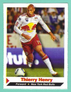 Thierry Henry 2011 SI Kids Soccer Card   New York Red Bulls   MLS Star