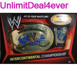 WWE Intercontinental Championship Title Belt Toy