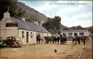 Killarney Ireland Kate Kearneys Cottage Postcard