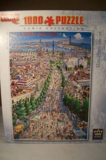 King Puzzles John Lodi 1000 Puzzle Barcelona