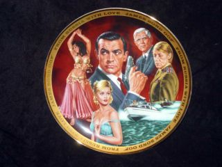 Franklin Mint JAMES BOND 007 FROM RUSSIA WITH LOVE Collector Plate