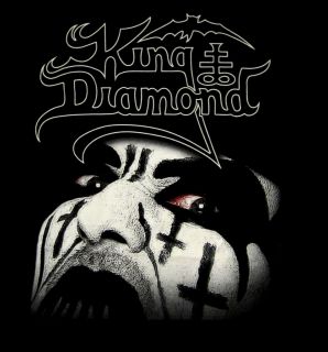 King Diamond CD lgo Face Official Shirt XL New Mercyful Fate