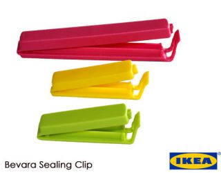 IKEA BEVARA Kitchen Storage Seal Clip Freezer Washing Machine Safe