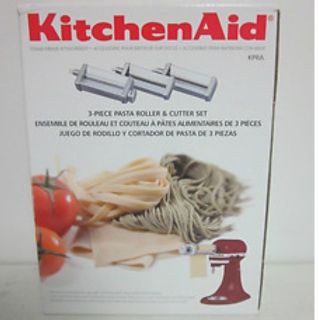 KitchenAid 3 Peice Pasta Roller Cutter Set Kpra