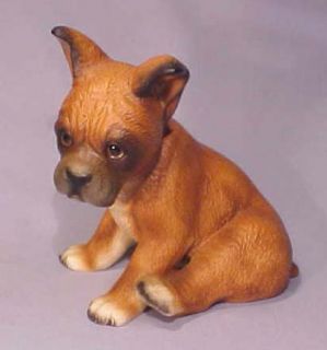 Harvey Knox Global Art 1980s Boxer Dog Fabulous