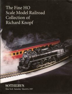 Sothebys HO Model Railway Knopf Coll Samhonga Tenshodo