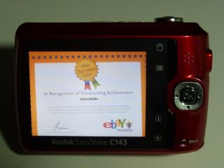 Kodak EasyShare C143 Camera as Is Good Lens and LCD Screen